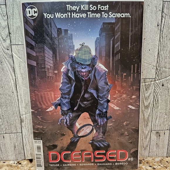 DCEASED #6 DC Comics They Kill So Fast You Won't Have Time To Scream Comic Book - Picture 1 of 8